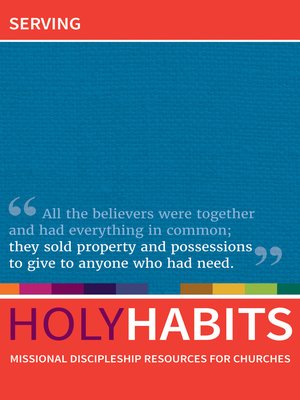cover image of Holy Habits